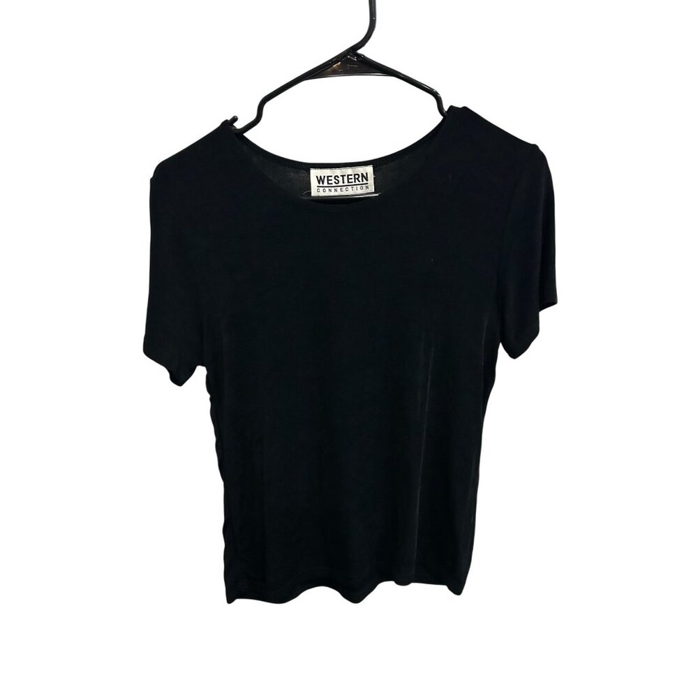 Western Connection Womens Lightweight Short Sleeve Crew Neck T-Shirt Casual